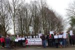 Swinton protest against Bellway Homes
